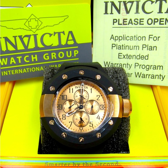 COPY - Invicta Watch With Papers Hard Case NEW - Picture 2 of 13